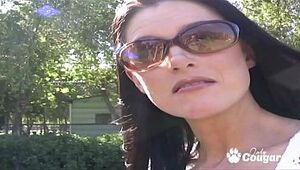 MILF India Summer Talked Into Fucking A Guy She Just Met